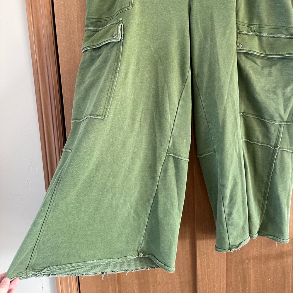 Anthropologie Daily Practice Utility Wide-Leg Pants size 2X - Picture 3 of 13